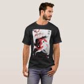 Koi vis - Yin Yang T-shirt (Voorkant volledig)