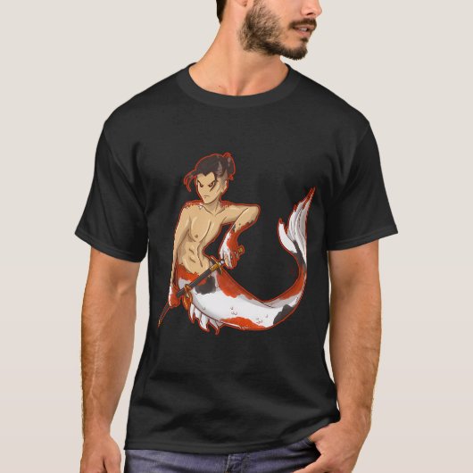 Koi Vis Zeemeerman T-shirt (Voorkant)