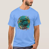 Koi Vis "ZWEMMEN IN VREDE" T-shirt (Voorkant)