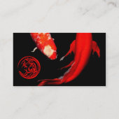 Koi Visitekaartje (Achterkant)