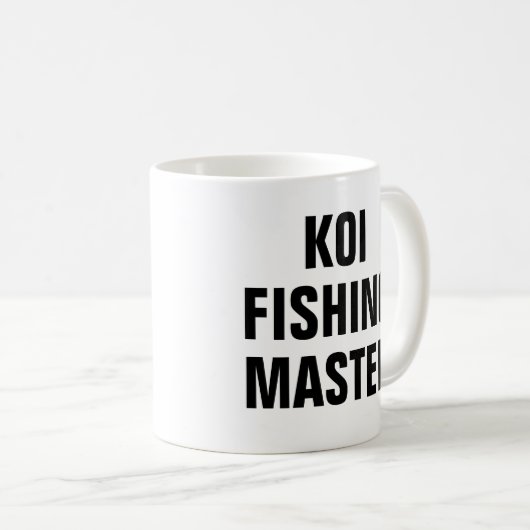 Koi Vismaster Koffiemok (Voorkant rechts)