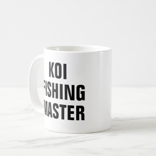 Koi Vismaster Koffiemok (Voorkant links)