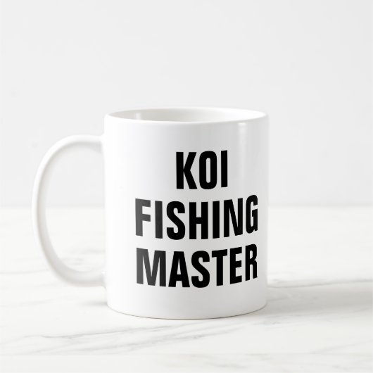 Koi Vismaster Koffiemok (Links)