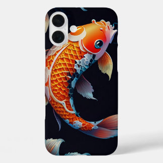 Koi vissen iPhone 16 plus hoesje
