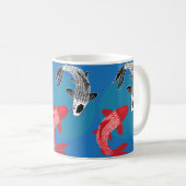 Koi vissen koffiemok (Voorkant rechts)
