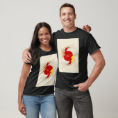 Koi vissen kunst t-shirt (Unisex)