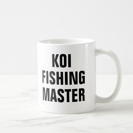 Koi Vissen Meester Koffiemok (Rechts)