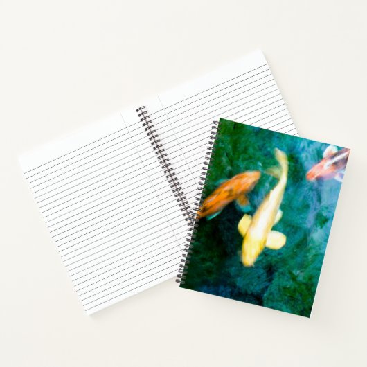 Koi Vissen Notitieboek (Binnen)