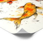 Koi vissen poster (Hoek)