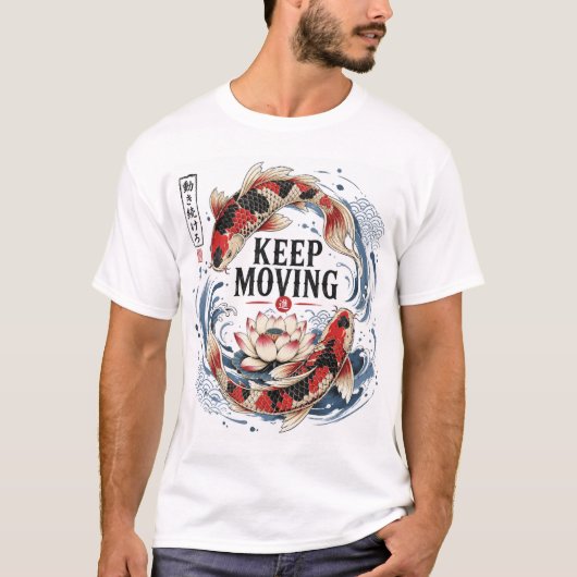 Koi vissen t-shirt (Voorkant)