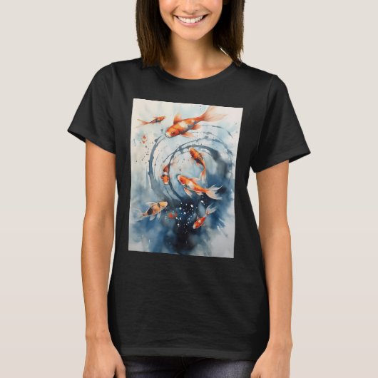 Koi Vissen T-shirt (Voorkant)