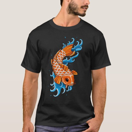 Koi vissen t-shirt (Voorkant)