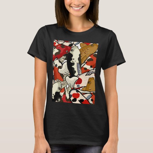 koi vissen t-shirt (Voorkant)