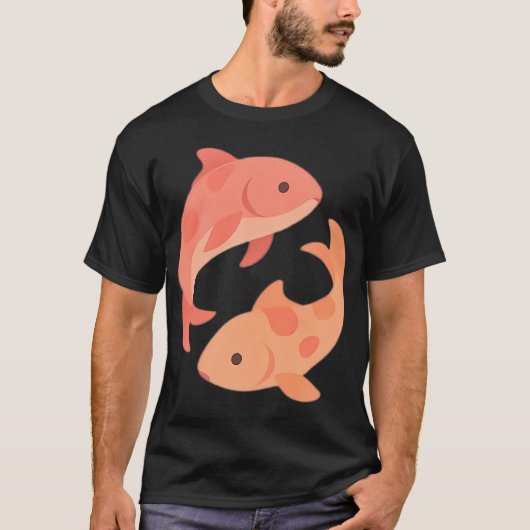 Koi vissen t-shirt (Voorkant)