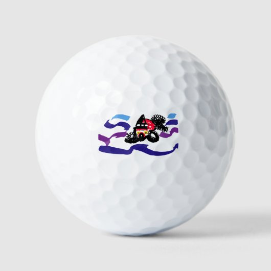 Koi vissen  vreugde  golfballen (Voorkant)