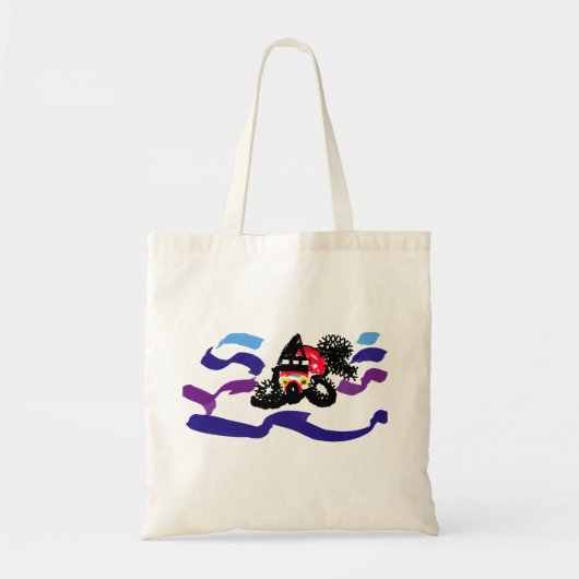 Koi vissen  vreugde  tote bag (Voorkant)
