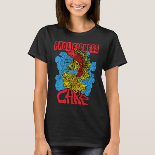 koi vissen vruchtbaarheid t-shirt (Voorkant)