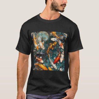 Koi vistekening t-shirt