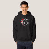 Koi-visvangst Koi-viskarper Japans Q Hoodie (Voorkant volledig)