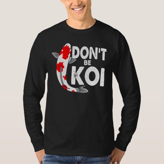 Koi-visvangst Koi-viskarper Japans Q T-shirt (Voorkant)