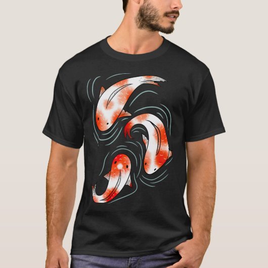 Koi Visvijver T-shirt (Voorkant)