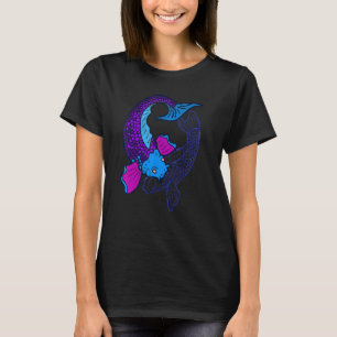 Koi Visvijver Yin en Yang T-shirt
