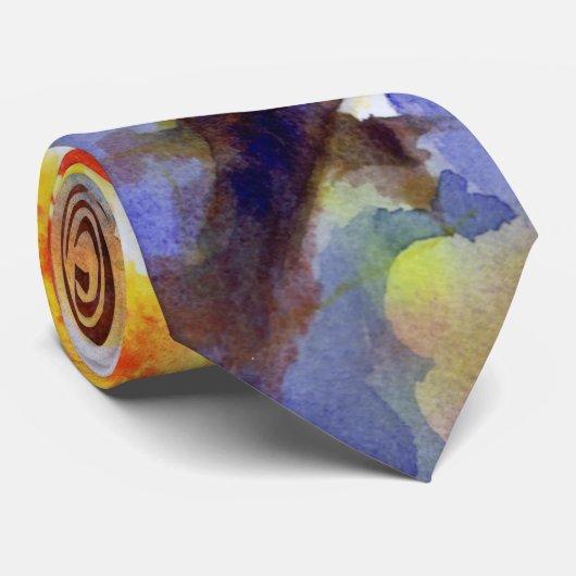 Koi voor de wereld stropdas (Opgerold)