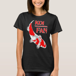 Koi Vriend Fan Karper Vis Nishikigoi Kohaku Sanke  T-shirt