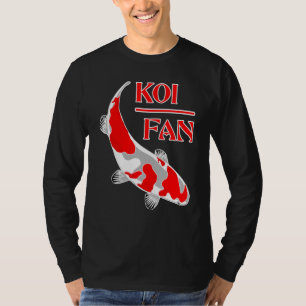 Koi Vriend Fan Karper Vis Nishikigoi Kohaku Sanke  T-shirt