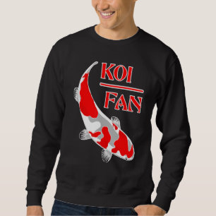 Koi Vriend Fan Karper Vis Nishikigoi Kohaku Sanke Trui