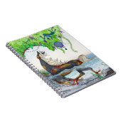 Koi Water Horse Fish Magical Notebook Notitieboek (Rechterzijde)