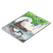 Koi Water Horse Fish Magical Notebook Notitieboek (Linkerzijde)
