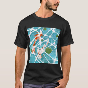 Koi, water, waterlelies t-shirt