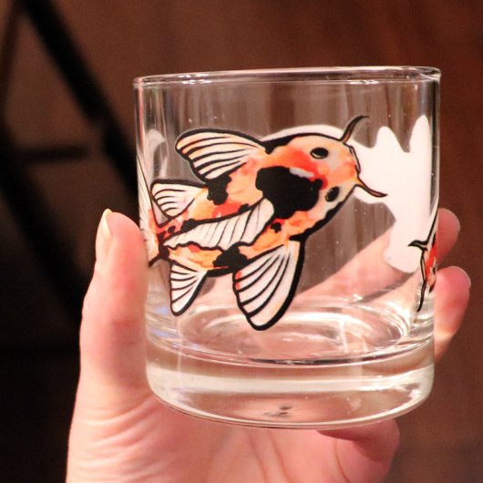 Koi Whisky Glas