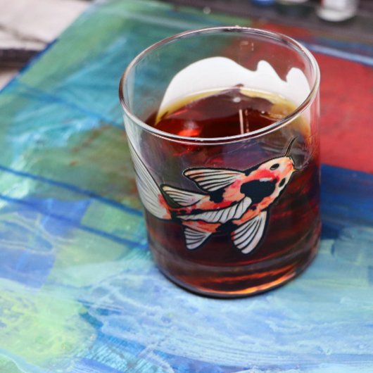 Koi Whisky Glas