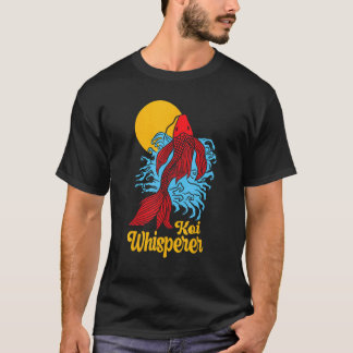 Koi Whisperer Japanese Koi Carp Nishikigoi Fish Lo T-shirt