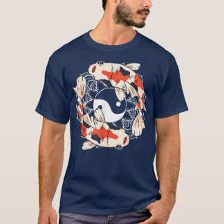 Koi Yin Yang Asian Carp Nishikigoi Japan Koi Ca T-shirt