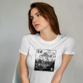 Koi Yin Yang Hand Drawn T-shirt