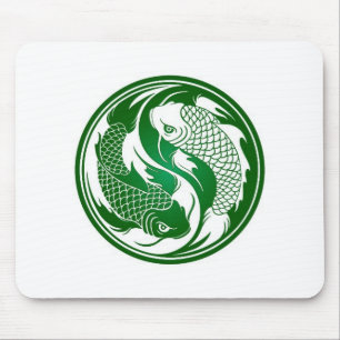 koi yin yang white green.jpg muismat