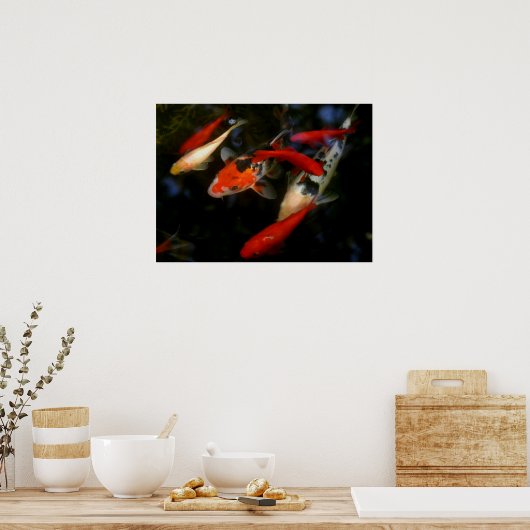 KOI ZEN POSTER (Keuken)