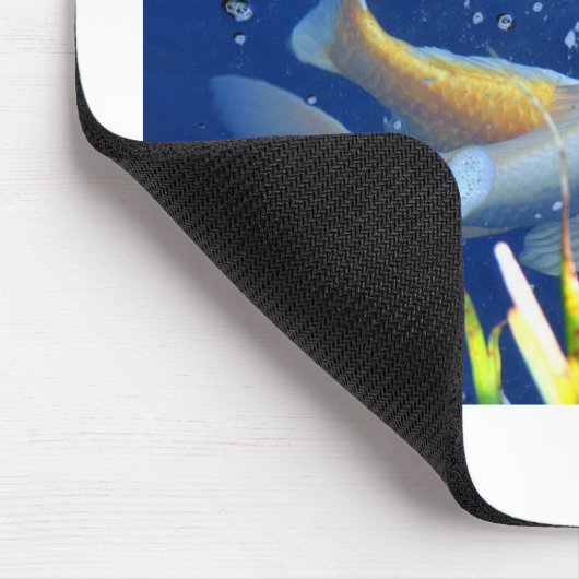 koikarper zwemt mousepad muismat (Hoek)