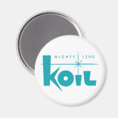 KOIL Radio magnet (Voorkant / Achterkant)
