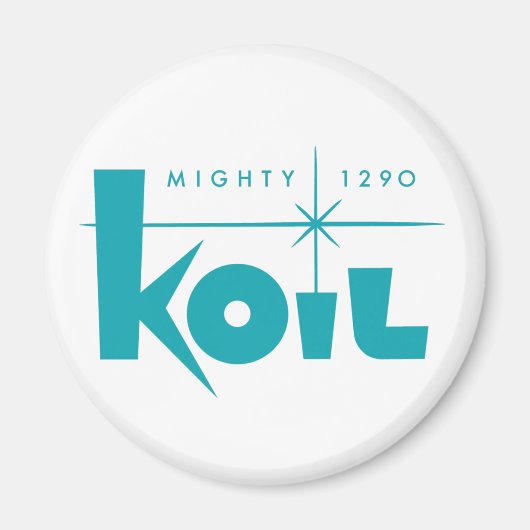 KOIL Radio magnet (Voorkant)