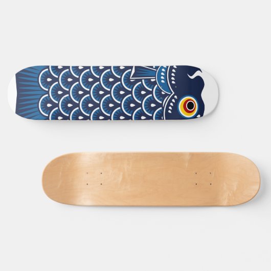 Koinobori Carp Streamer Skateboard (Horizontaal)