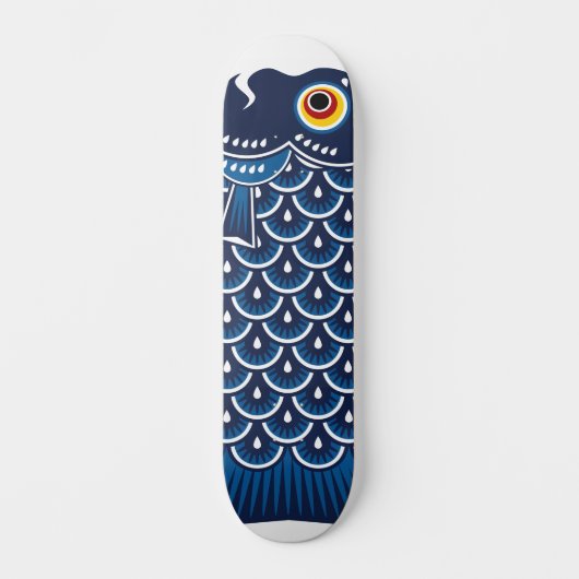 Koinobori Carp Streamer Skateboard (Voorkant)
