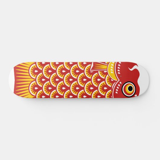 Koinobori Carp Streamer Skateboard (Horizontaal)