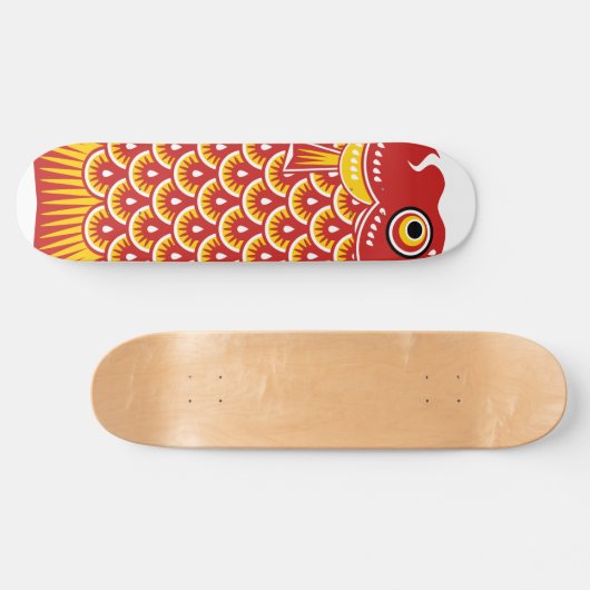 Koinobori Carp Streamer Skateboard (Horizontaal)