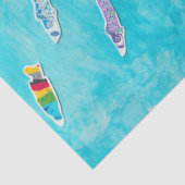 Koinobori tissuepapier (Detail)