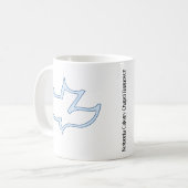 Koinonia Calvariae Chapel Hannover (lichtblauw) Koffiemok (Voorkant links)