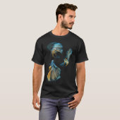 Kois in de ruimte t-shirt (Voorkant volledig)